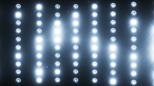 Dynamic Stage Lights Wall Flashing Background Loop
