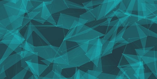 Abstract Geometric Plexus Network Background Loop