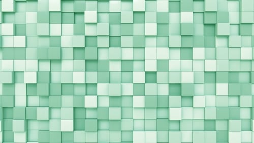 Light Green Cubes