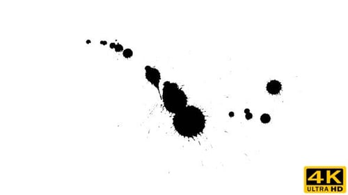 Ink Drop on Dry Paper 26