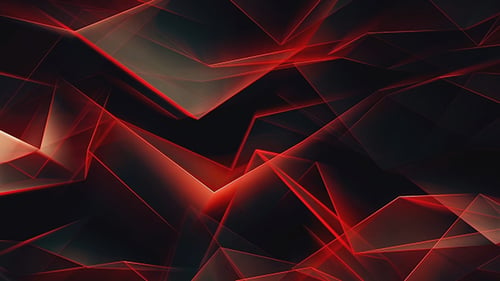 Epic Red Line glänzende polygonale Brechung