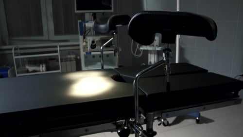 Empty Examination Room in a Hospital