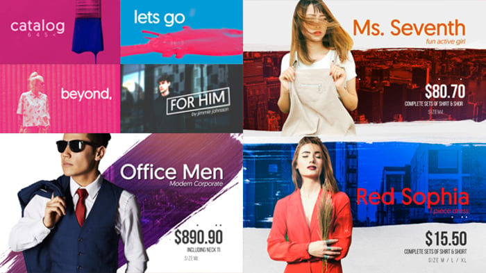 Catalog Editable Video Templates - Envato