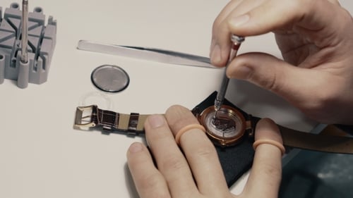 Watchmaker Is Repairing the Wristwatch,