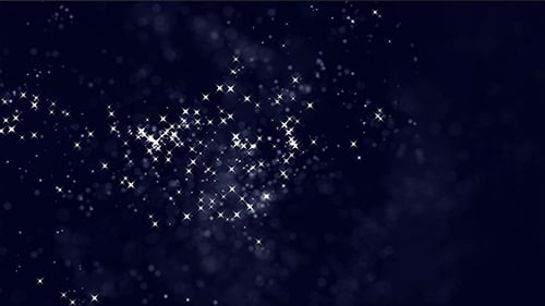 Twinkling Star Particles Animated Background