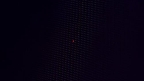 Macro View of a Computer LCD Screen