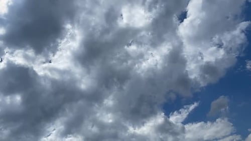 Himmel, Wolken, Zeitraffer