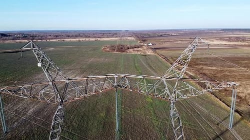 Stromleitungen Elektrizitätskabel Aero