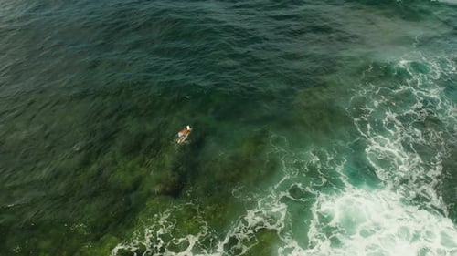Punto de surf en la isla de Siargao llamado Cloud 9