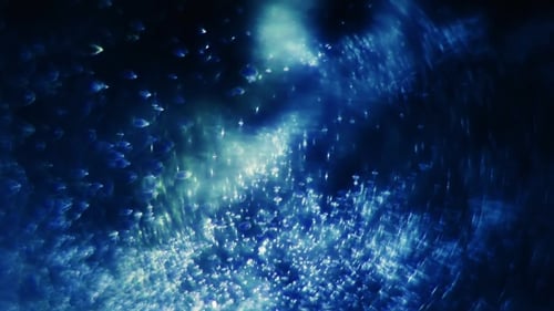 Blauer Kristall-Hintergrund