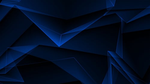 Blue Abstract Polygonal Background Loop