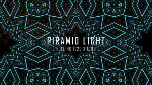 Abstract Geometric Neon Light Tunnel Pattern Background