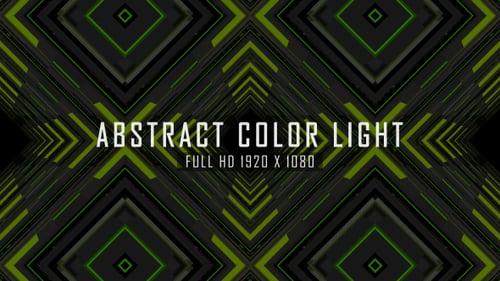 Abstract Geometric Tunnel Background Animation with Dynamic Colors