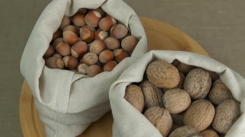 Fresh Nuts in the Bag