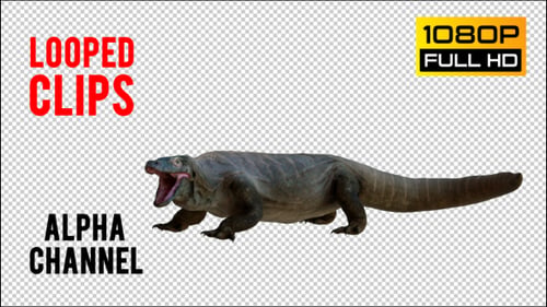 Giant Lizard 2 Realistisches Pack 4