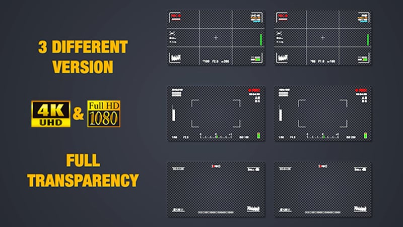Camera Recording Screen 01, Interface Effects Motion Graphics ft. rec ...