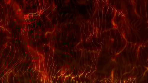 Abstract Flowing Red Energy Lines Background Animation