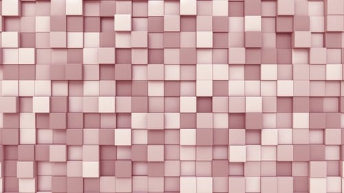 Pink Square Plates
