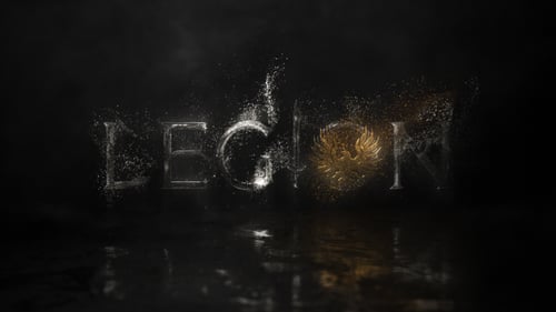 Cinematic Particle Logo Reveal Intro