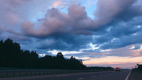 View on Highway, Speed Concept