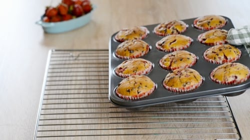 Delicious Muffins Fresh From the Oven