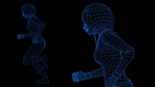 Wireframe Jogging Mujer