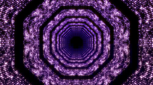 Shiny Particle Tunnel