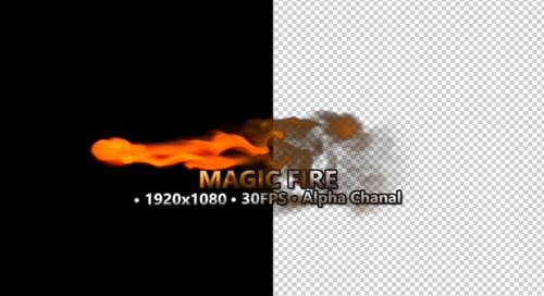 Dynamic Fire Smoke Burst Element