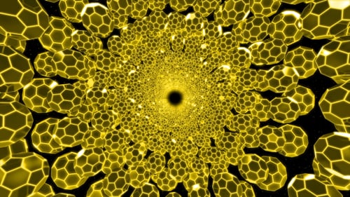 Fundo abstrato amarelo