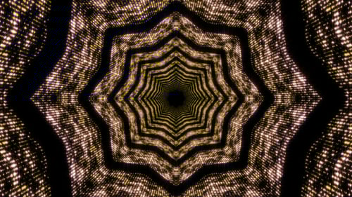 Yellow Particle Tunnel