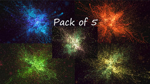 Spectacular Particles Background