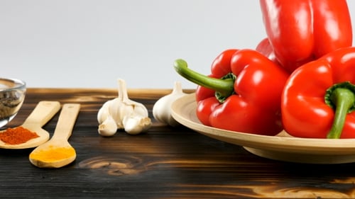 Diferentes tipos de verduras