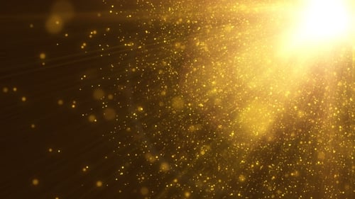 Gold-Partikel