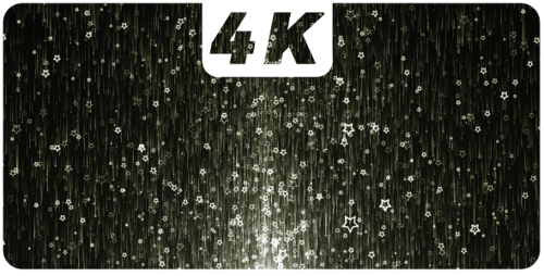 Elegant Golden Star Shower Background Animation