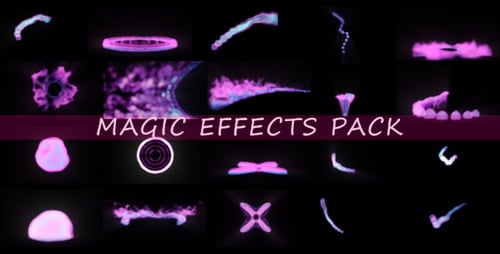Dynamic Neon Fluid Light Energy Effects Collection