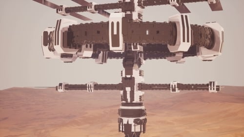 Colonia en el planeta Marte
