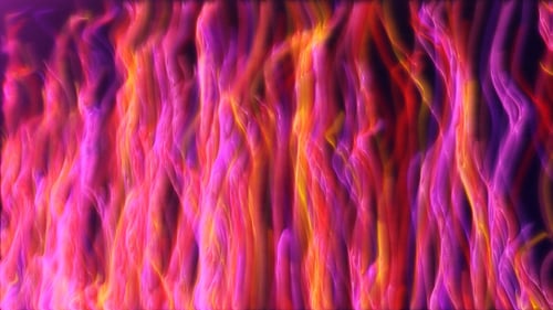 VJ Abstract Smoke Waterfall Púrpura