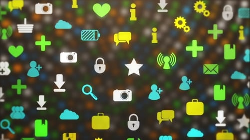 Color Apps Loop Turns Into Sphere Near View