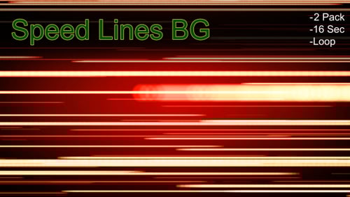 Futuristic Red Light Speed Lines Animated Background Loop