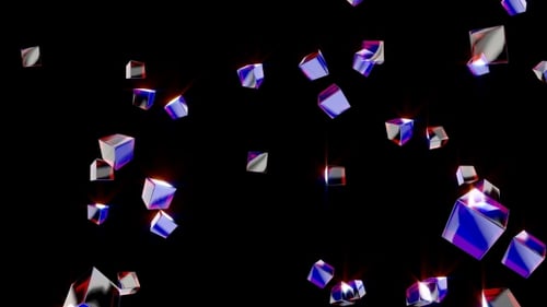 Falling Glass Boxes