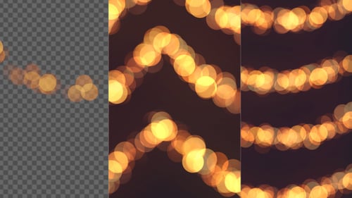 Lightning Bokeh Shine Loop