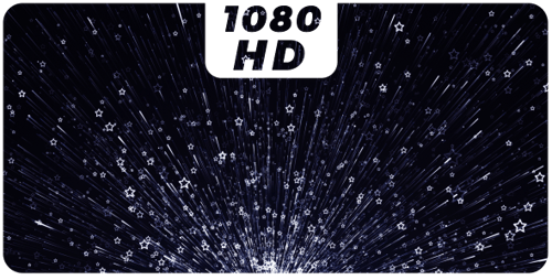 Abstract Sparkling Stars Bursting Upwards Looping Background