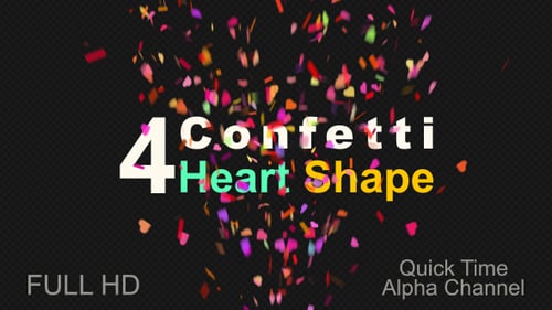 Confetti Heart