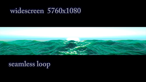Widescreen Ocean Day