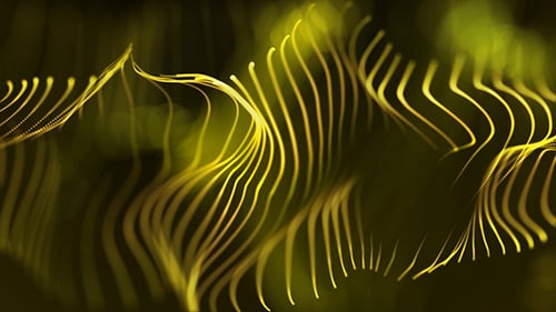 Abstract Flowing Particle Lines Background Animation