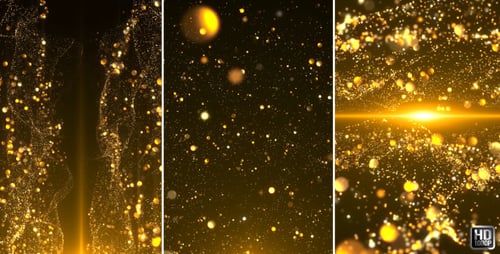 Gold-Partikel