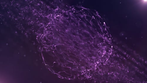 Luxury Purple Sphere