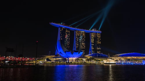 Marina Bay Sands Lighting Show