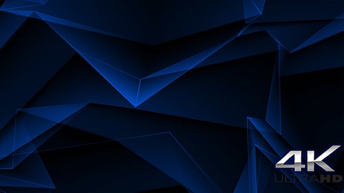 Animated Digital Plexus Network Title Reveal Background