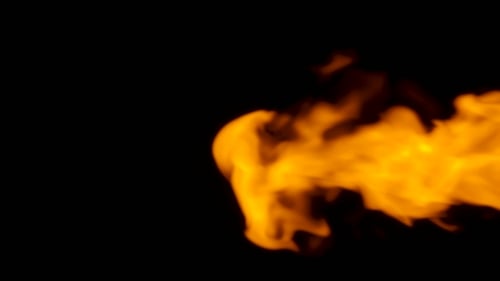 Fire Flame Bursting in One Direction